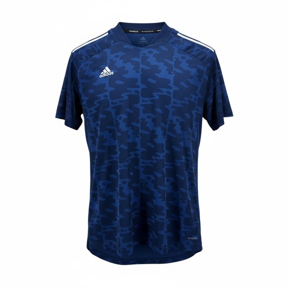 Adidas Primeblue Condivo21 Womens XL Football Soccer Jersey Team Navy Blue NEW - Picture 2 of 10